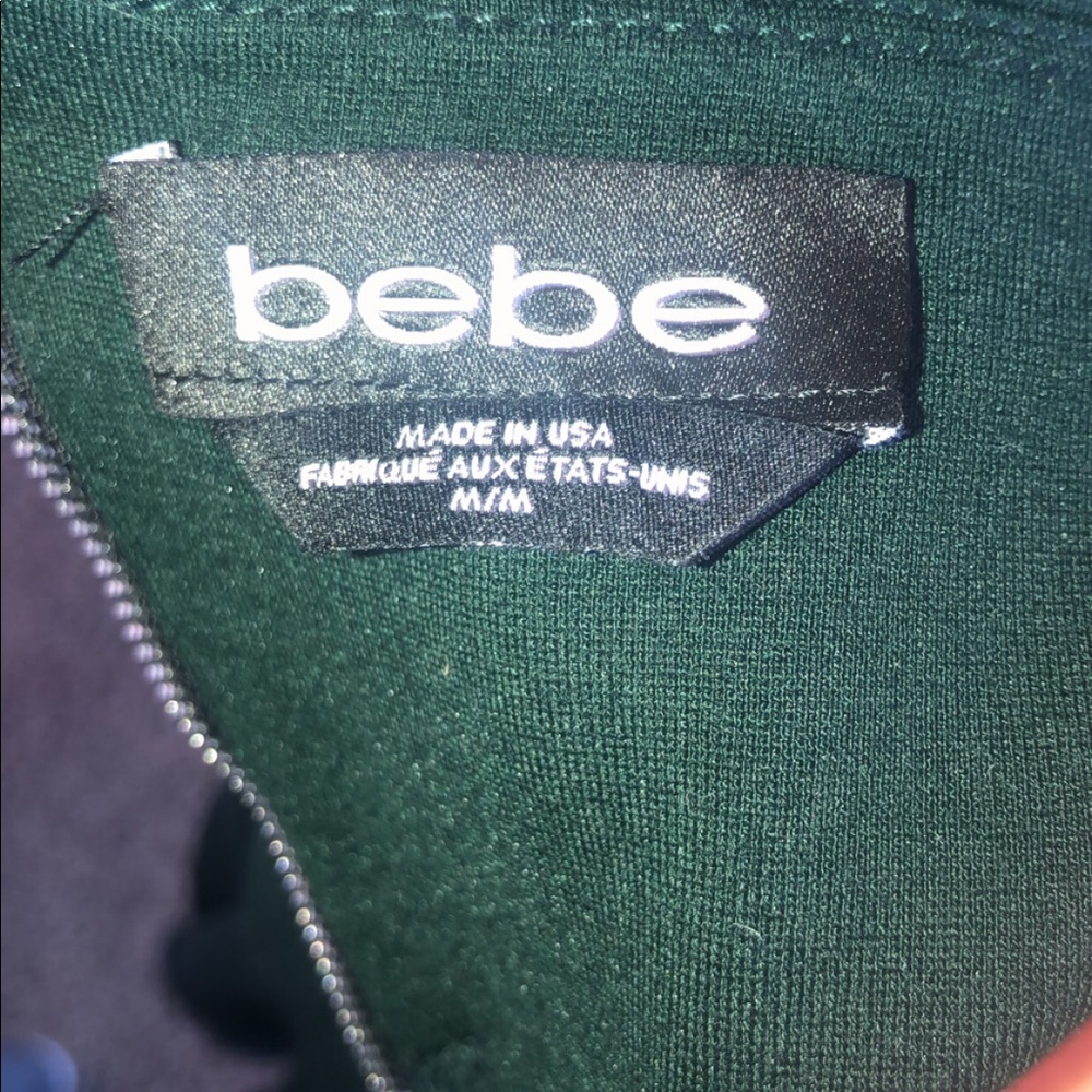 GREEN BEBE LEGGINGS